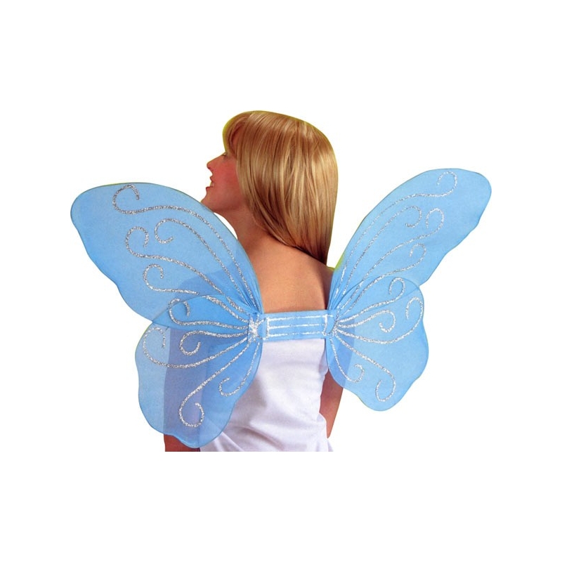 Paire d'ailes de papillon 50 cm - accessoire deguisement - DA123A