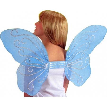 Paire d'ailes de papillon 50 cm - accessoire deguisement - DA123A