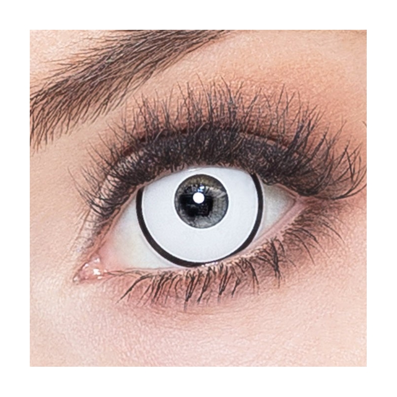 Lentilles blanches maniaque - durée d'utilisation 1 semaine