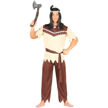 Déguisement indien homme cherokee - Taille M Déguisement indien homme cherokee - Taille M