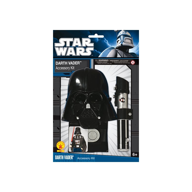 Costume Dark Vador enfant avec sabre laser, deguisement Star Wars