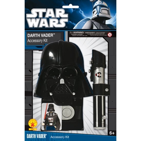 Costume Dark Vador enfant avec sabre laser, deguisement Star Wars