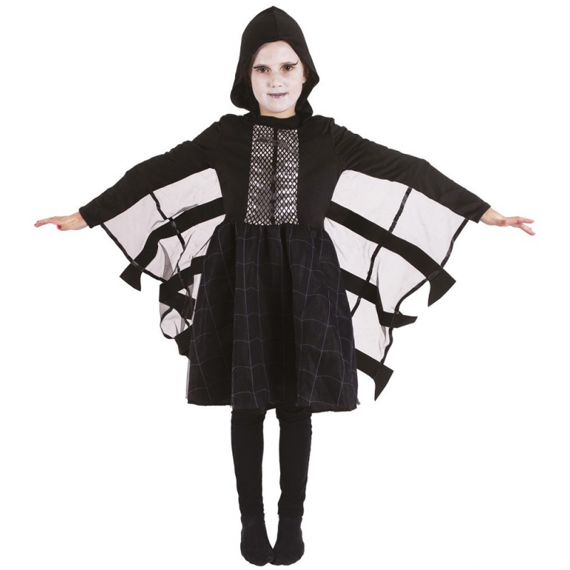 Halloween déguisement d'araignée pour fille de 5 ans à 6 ans