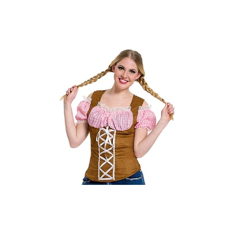 Oktoberfest chemise pour femme de couleur rose - 16072