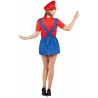 Déguisement femme plombier rouge, une tenue idéale pour s'amuser lors d'un enterrement de vie de jeune fille Déguisement femme plombier rouge, une tenue idéale pour s'amuser lors d'un enterrement de vie de jeune fille
