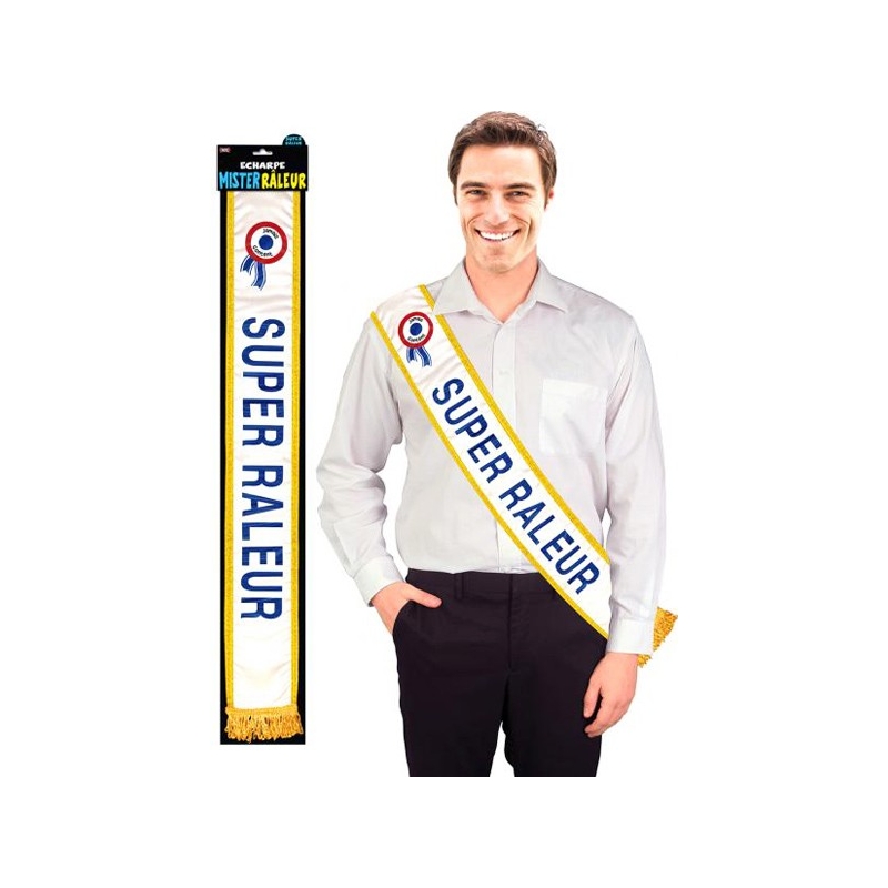 Écharpe humoristique Mister Raleur