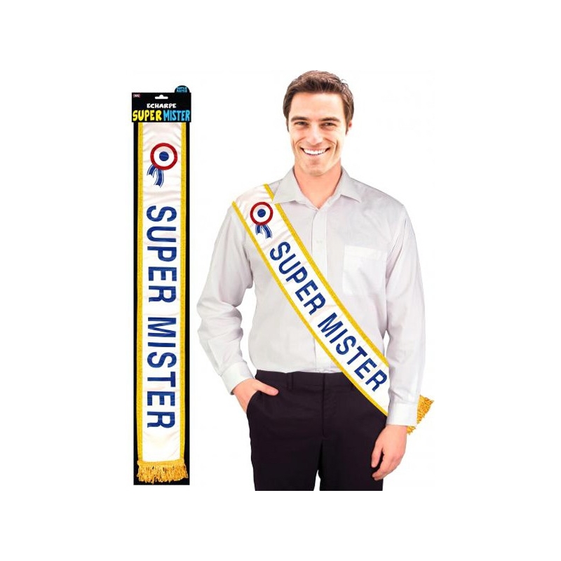 Écharpe Humoristique - Super Mister