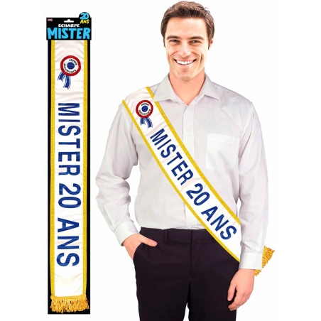 Écharpe anniversaire 20 ans pour homme, un cadeau humoristique pour une fête d'anniversaire inoubliable Écharpe anniversaire 20 ans pour homme, un cadeau humoristique pour une fête d'anniversaire inoubliable