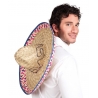 Sombrero mexicain 52 cm - chapeau mexicain en paille