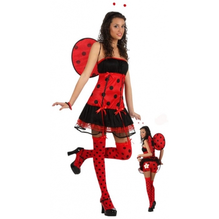 Deguisement femme coccinelle adulte - WA228S