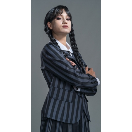 Déguisement Mercredi Addams pour femme Nevermore Academy - Costume officiel