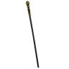 Canne 80 cm noir et or idéale pour vos costumes de marquis ou de vampires Canne 80 cm noir et or idéale pour vos costumes de marquis ou de vampires