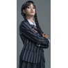 Uniforme école Mercredi Addams avec jupe, veste et plastron avec cravate sous licence officielle - Mercredi Addams Uniforme école Mercredi Addams avec jupe, veste et plastron avec cravate sous licence officielle - Mercredi Addams