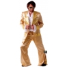 Déguisement disco couleur or années 70 pour homme