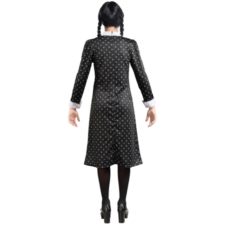déguisement Mercredi Addams adolescente 14 / 16 ans (164 cm) sous licence officielle Wednesday déguisement Mercredi Addams adolescente 14 / 16 ans (164 cm) sous licence officielle Wednesday
