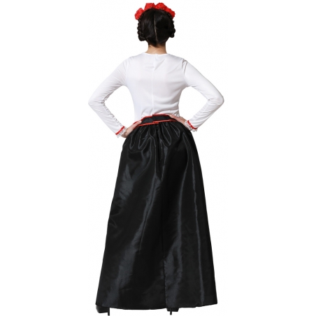 Robe jour des morts Mexicain pour femme, une tenue idéale pour fêter Halloween Robe jour des morts Mexicain pour femme, une tenue idéale pour fêter Halloween