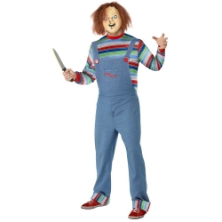 Déguisement Chucky Adulte - La Magie Du Deguisement, Achat Deguisements Et Costumes  Halloween