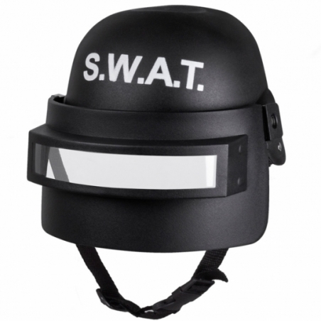 casque déguisement SWAT pour enfant avec visière rabattable casque déguisement SWAT pour enfant avec visière rabattable