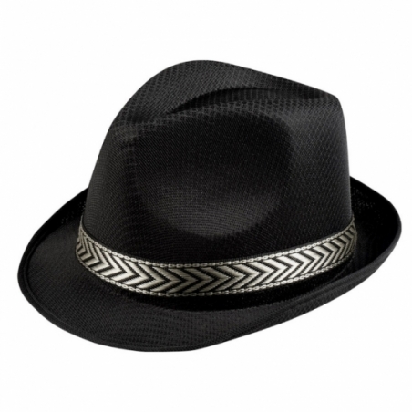 borsalino noir pour hommes et femme