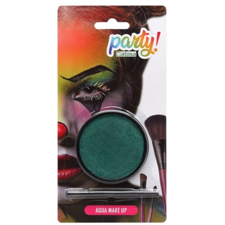 Maquillage vert à l'eau idéal pour Carnaval et Halloween