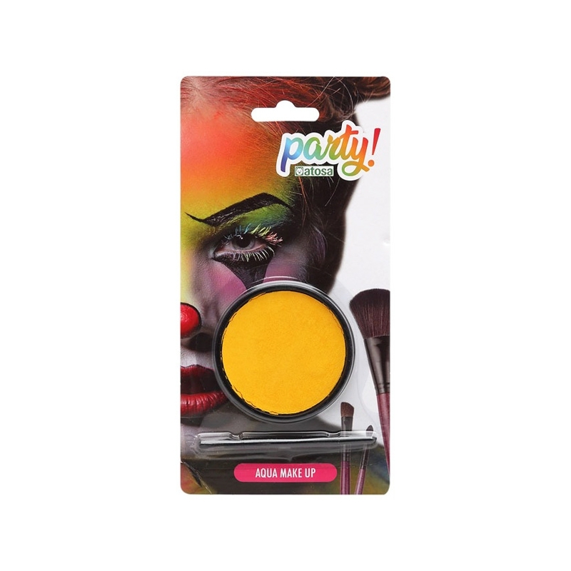 Maquillage jaune à l'eau idéal pour réaliser tous vos Make Up pour carnaval et halloween