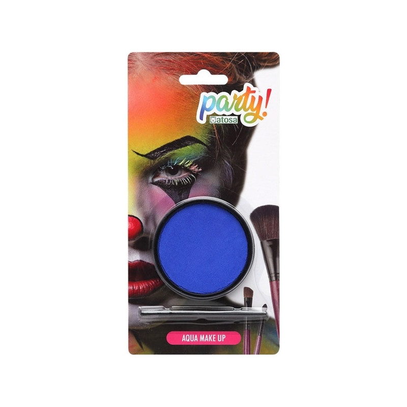 Maquillage bleu à l'eau pour réaliser facilement tous vos maquillages pour Carnaval