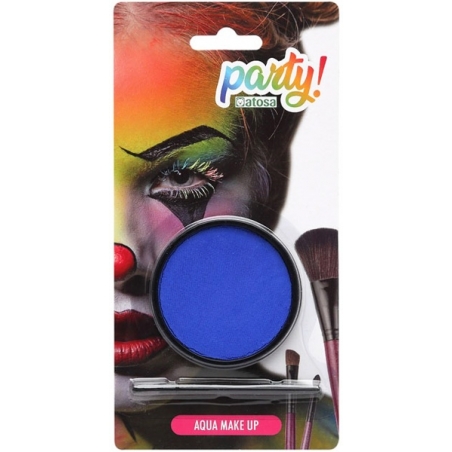 Maquillage bleu à l'eau pour réaliser facilement tous vos maquillages pour Carnaval