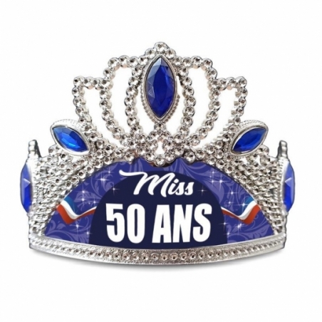 Couronne anniversaire 50 ans pour femme