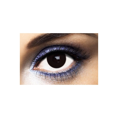 Lentilles noires (1 jour) idéale pour réaliser un maquillage réaliste pour Halloween Lentilles noires (1 jour) idéale pour réaliser un maquillage réaliste pour Halloween