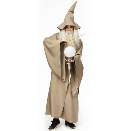 Costume de sorcier luxe pour homme idéal une fête médiévale ou pour fêter Halloween