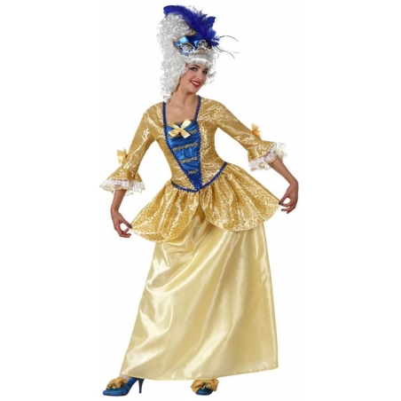 Deguisement marquise luxe pour adulte - costume moyen-âge Deguisement marquise luxe pour adulte - costume moyen-âge