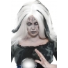 Perruque blanche et grise voyante halloween - déguisement sorcière