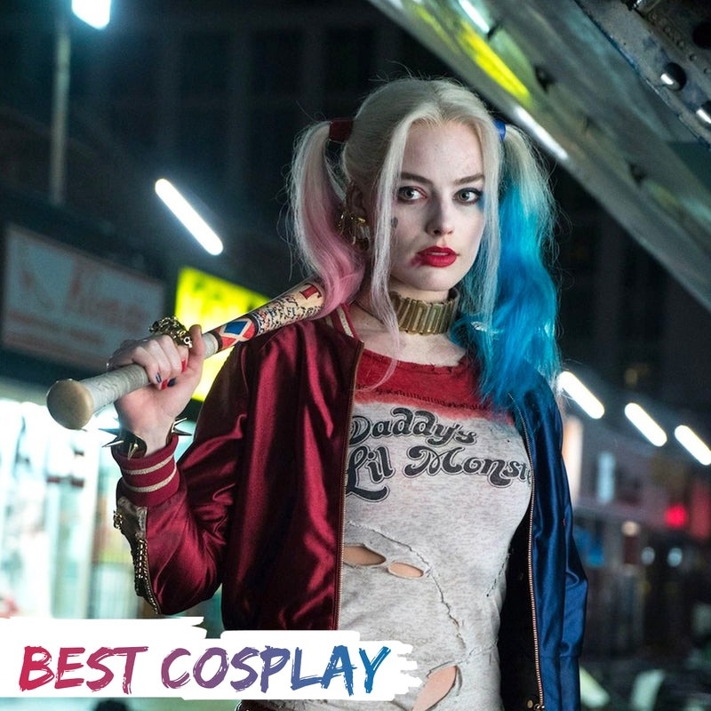 Batte Harley Quinn en mousse et résine