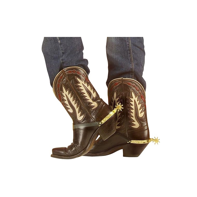 paire d'éperons pour accessoiriser votre tenue de cowboy à la perfection