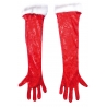 Paire de gants de Mère Noël fournie avec la robe Paire de gants de Mère Noël fournie avec la robe