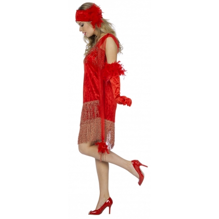 Robe Charleston Rouge