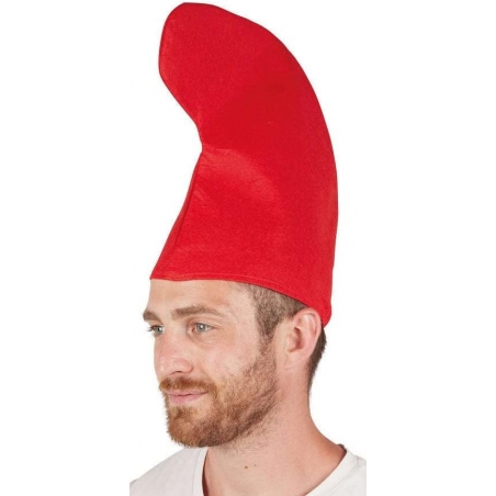 Bonnet rouge pour adulte, complétez tous vos déguisements de Schtroumpfs ou de lutins de Noël