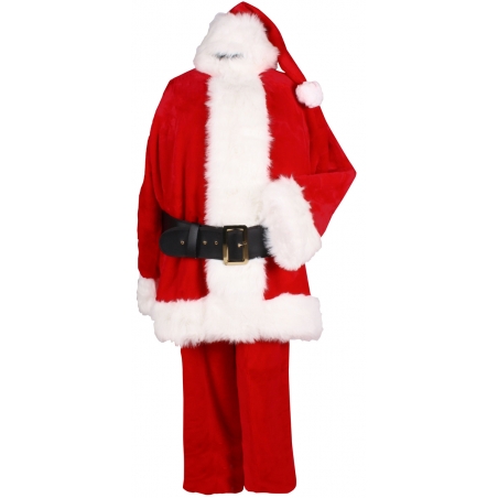 Tenue Père Noël luxe également disponible en grandes tailles pour homme