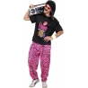 Déguisement I Love 80's pour homme avec t-shirt et pantalon baggy Déguisement I Love 80's pour homme avec t-shirt et pantalon baggy