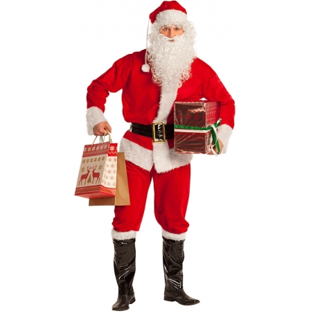 Costume Père Noël complet taille unique