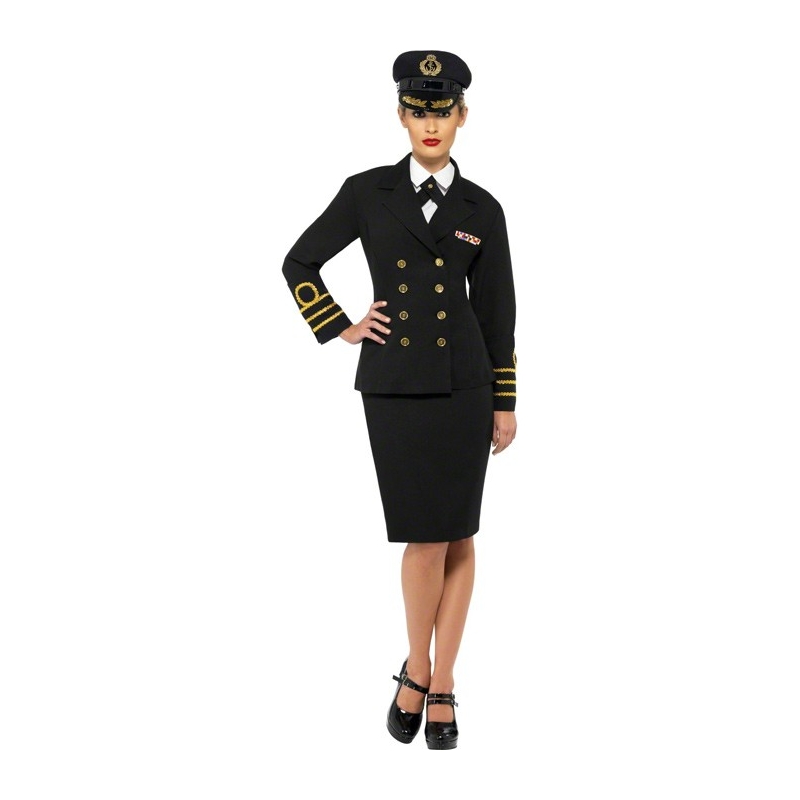 Déguisement marin femme officier