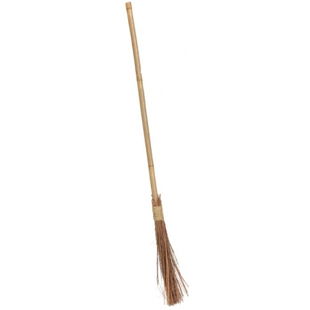 Balai de sorcière 105 cm idéal pour accessoiriser votre déguisement de sorcière