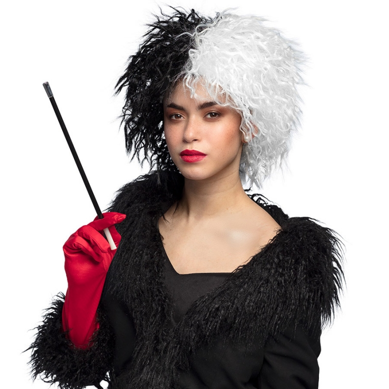 Idées d'accessoires pour se déguiser avec la perruque Cruella