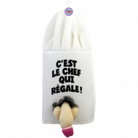 Toque cuisinier humoristique avec zizi Toque cuisinier humoristique avec zizi