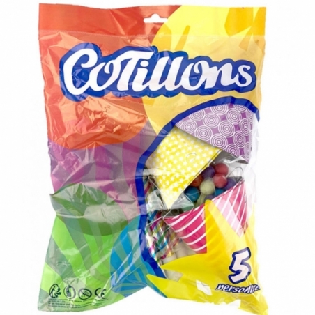 Sachet de cotillons pour 5 personnes