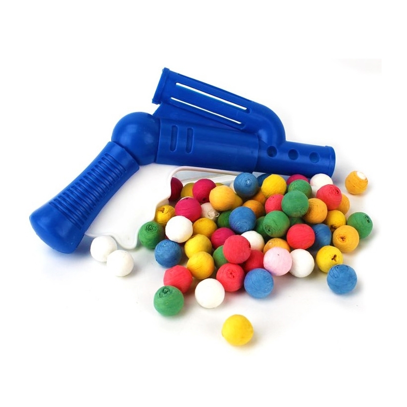 SACHET 50 SARBACANES MULTICOLORES - FiftyFête