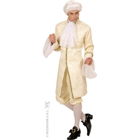 costume Casanova Jacquard luxe - déguisement homme années 1700