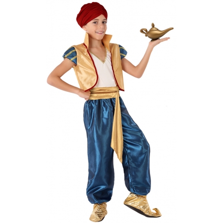Déguisement aladdin pour enfant de 3 ans à 12 ans idéal pour le carnaval ou une soirée thème Disney Déguisement aladdin pour enfant de 3 ans à 12 ans idéal pour le carnaval ou une soirée thème Disney