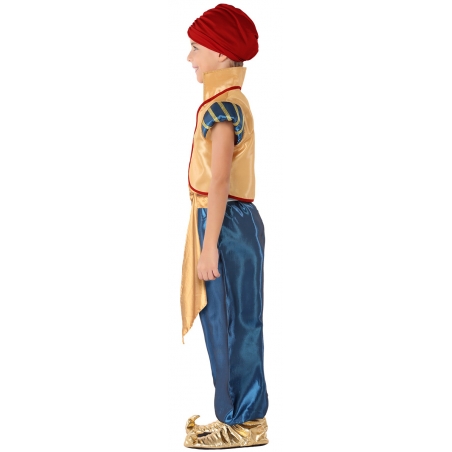 Costume Aladin pour garçon, le prince des 1001 nuits
