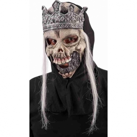 Masque squelette en latex idéal pour se déguiser pour Halloween